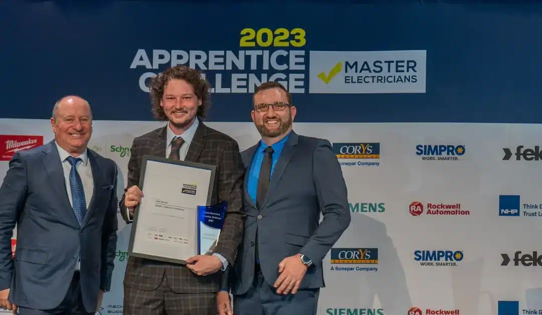 2023 Master Electricians Apprentice Challenge Commercial/Domestic Winner