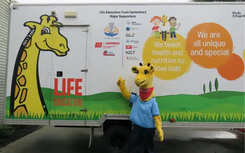 Life Education Canterbury Duck Race - Truck
