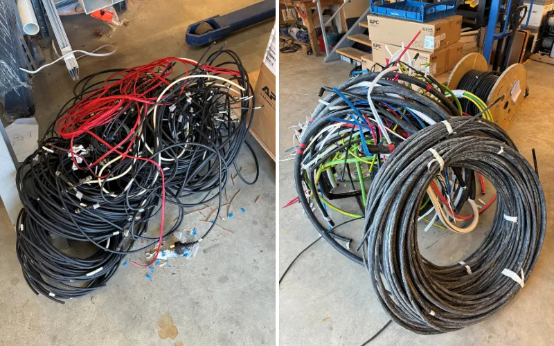 Cable Waste Collection