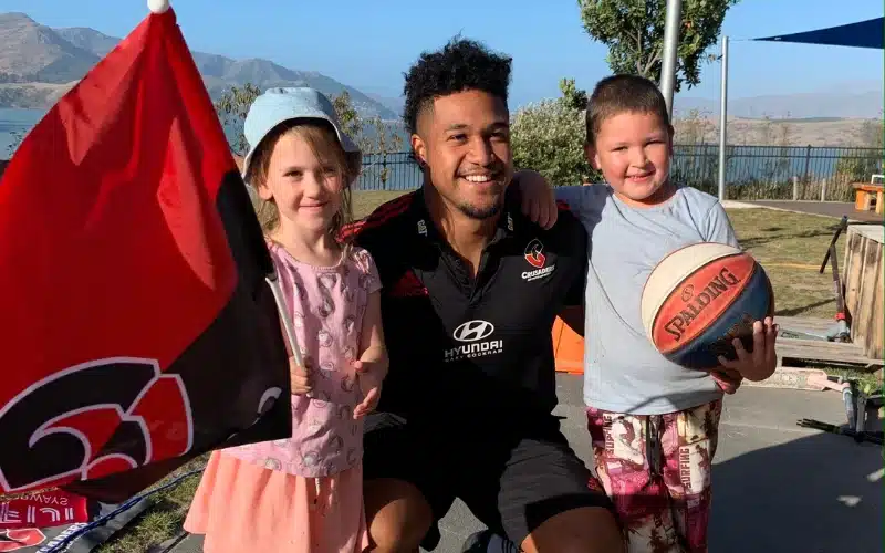 Crusaders Visit Cholmondeley - Leicester Faingaanuku